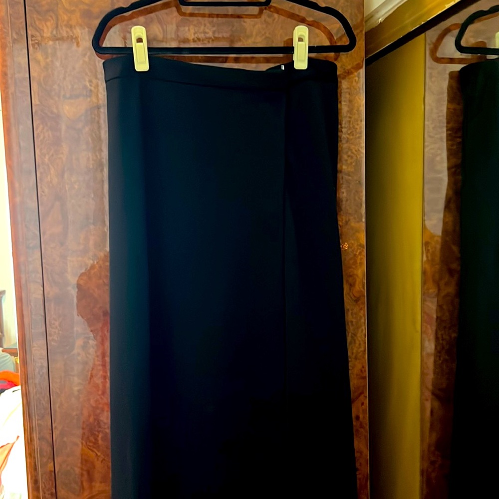 Elie Tahari maxi stretch wool skirt